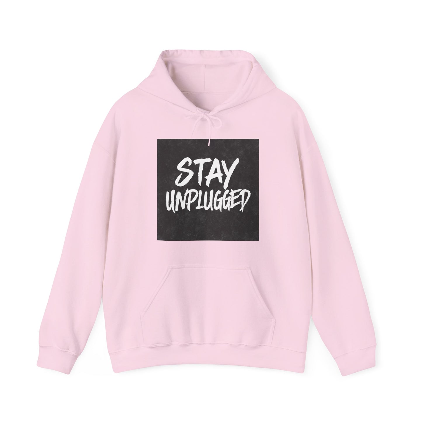STAY UNPLUGGED Hoodie – For the Overstimulated, Under-socialized, & Proud