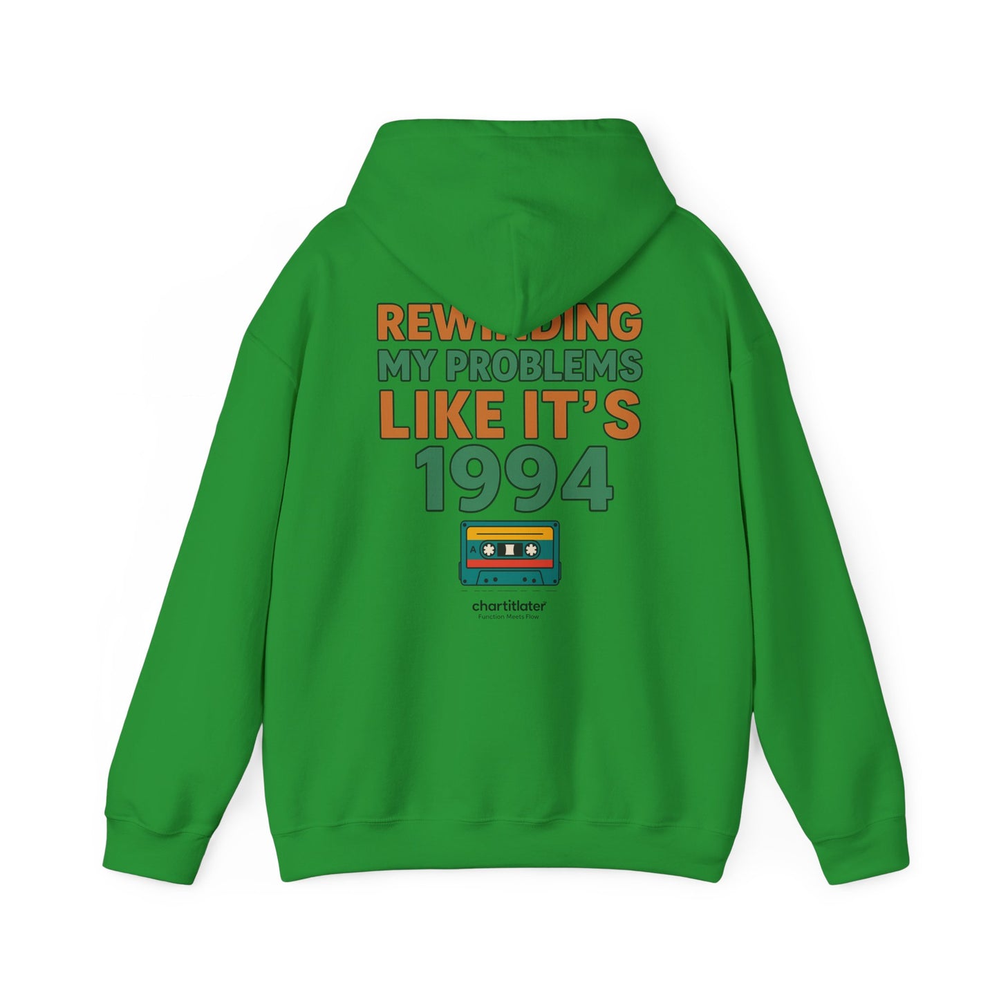 Retro Mixtape Mood Hoodie – 90s Throwback Vibes for Real Ones
