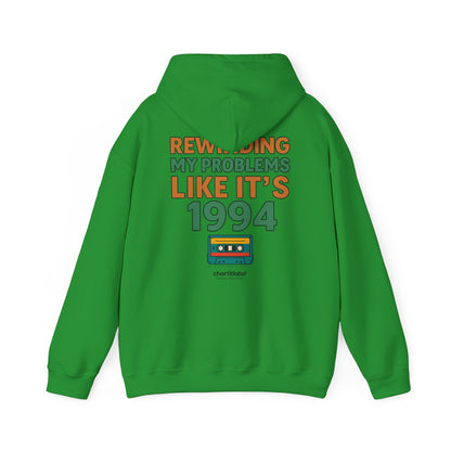 Retro Mixtape Mood Hoodie – 90s Throwback Vibes for Real Ones