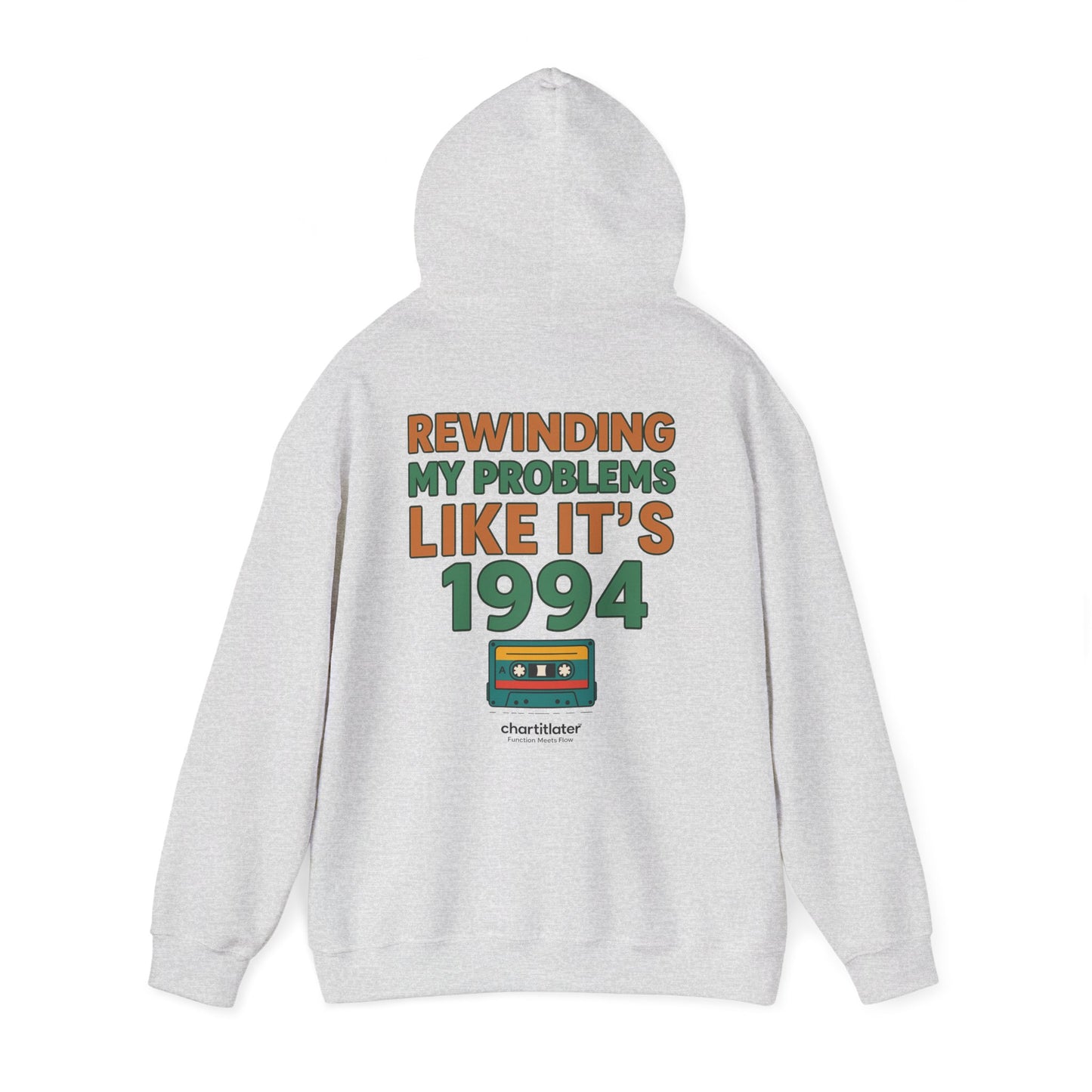 Retro Mixtape Mood Hoodie – 90s Throwback Vibes for Real Ones