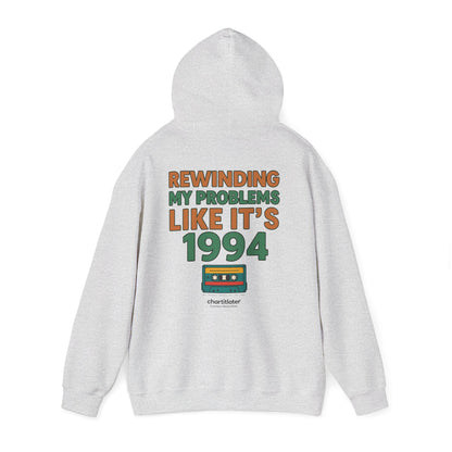 Retro Mixtape Mood Hoodie – 90s Throwback Vibes for Real Ones