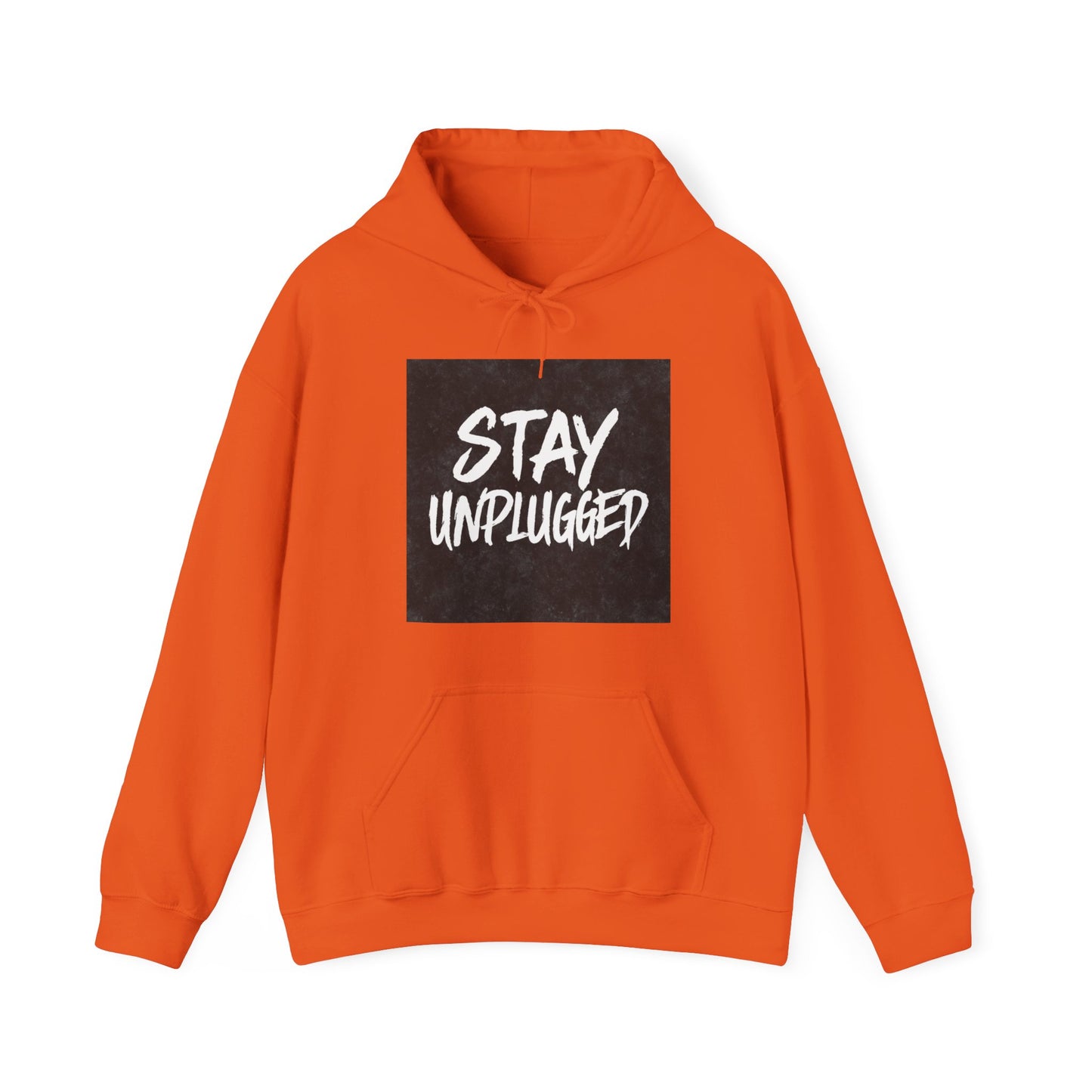 STAY UNPLUGGED Hoodie – For the Overstimulated, Under-socialized, & Proud