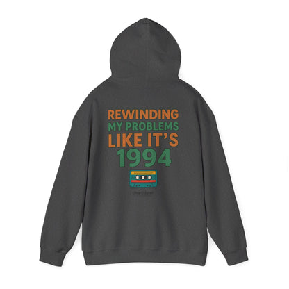 Retro Mixtape Mood Hoodie – 90s Throwback Vibes for Real Ones