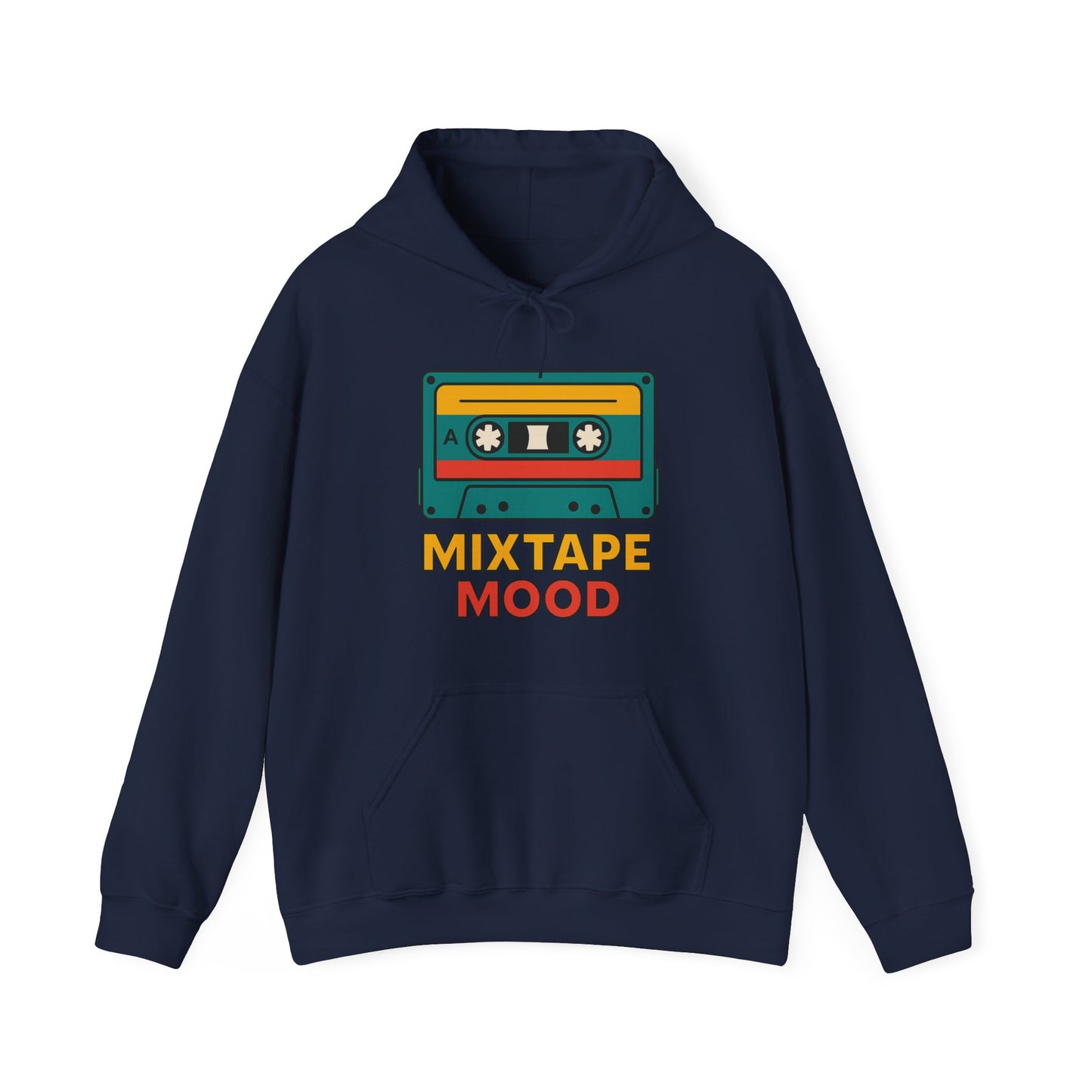 Retro Mixtape Mood Hoodie – 90s Throwback Vibes for Real Ones