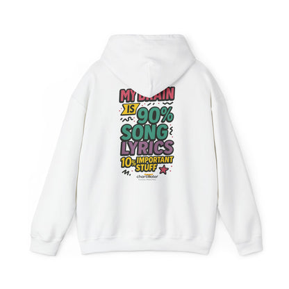 Mixtape Mood Hoodie – Retro Lyrics Edition (Chart It Like It’s 1994)